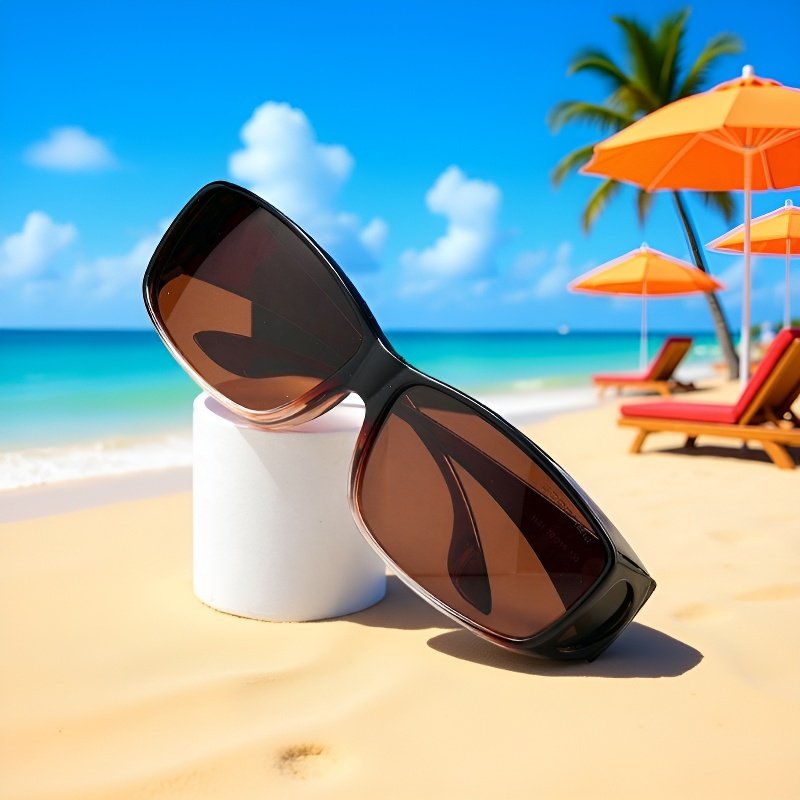 UVカット機能付き偏光サングラス