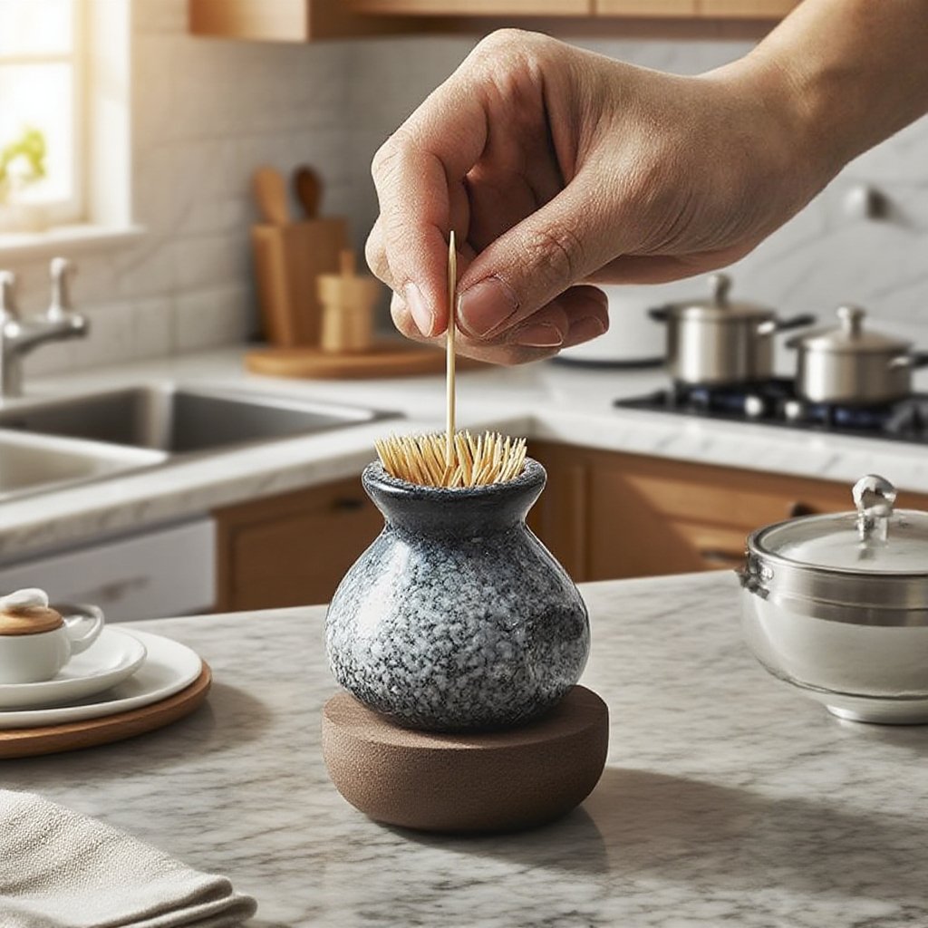 個性陶瓷牙籤收納盒