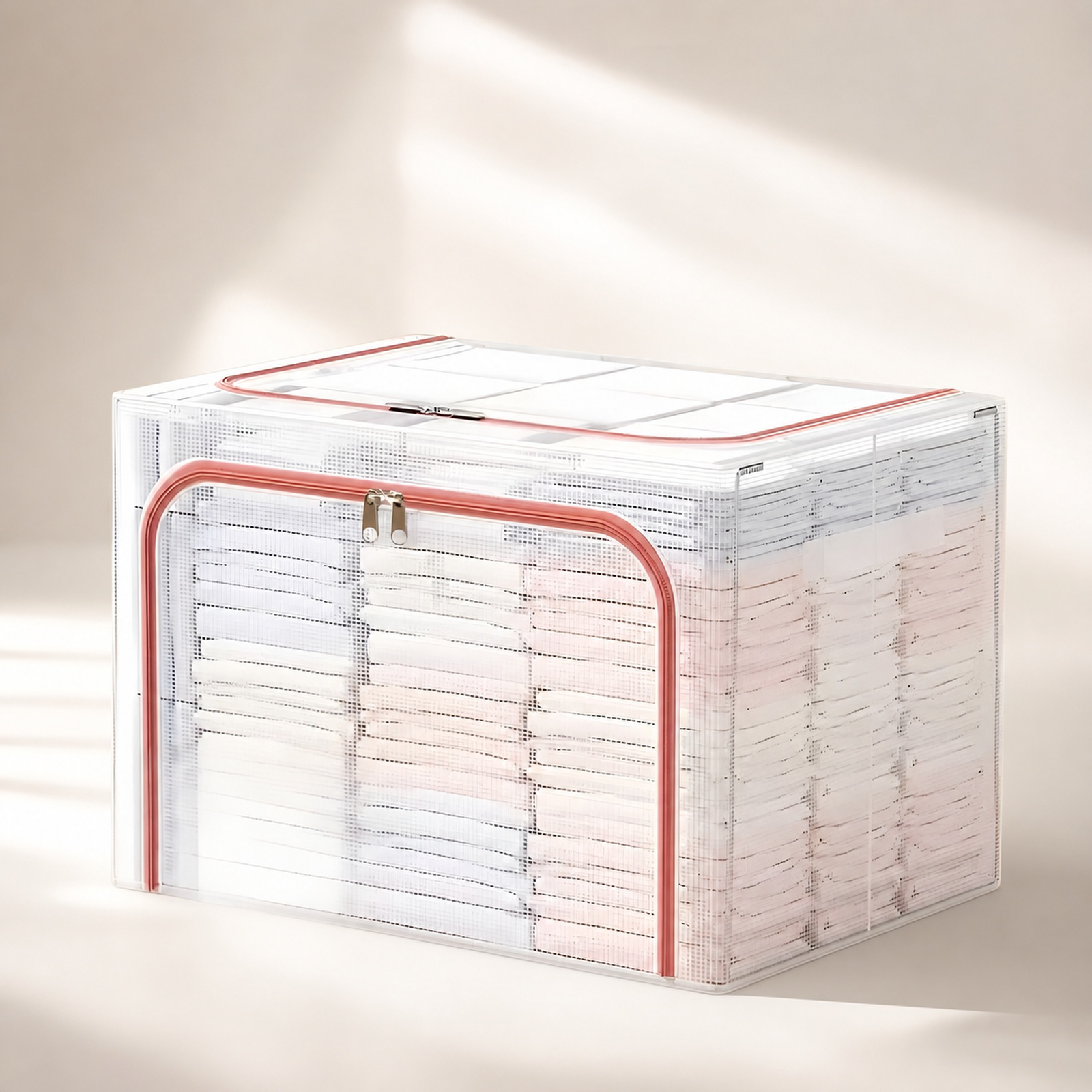 Transparente Aufbewahrungsbox zum Schutz vor Regen