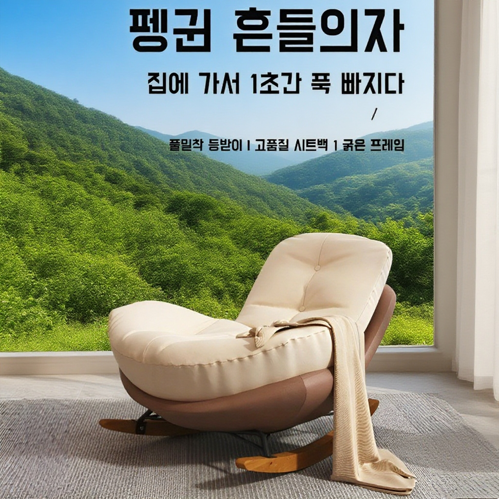 가정용 거실 리클라이너 흔들의자
