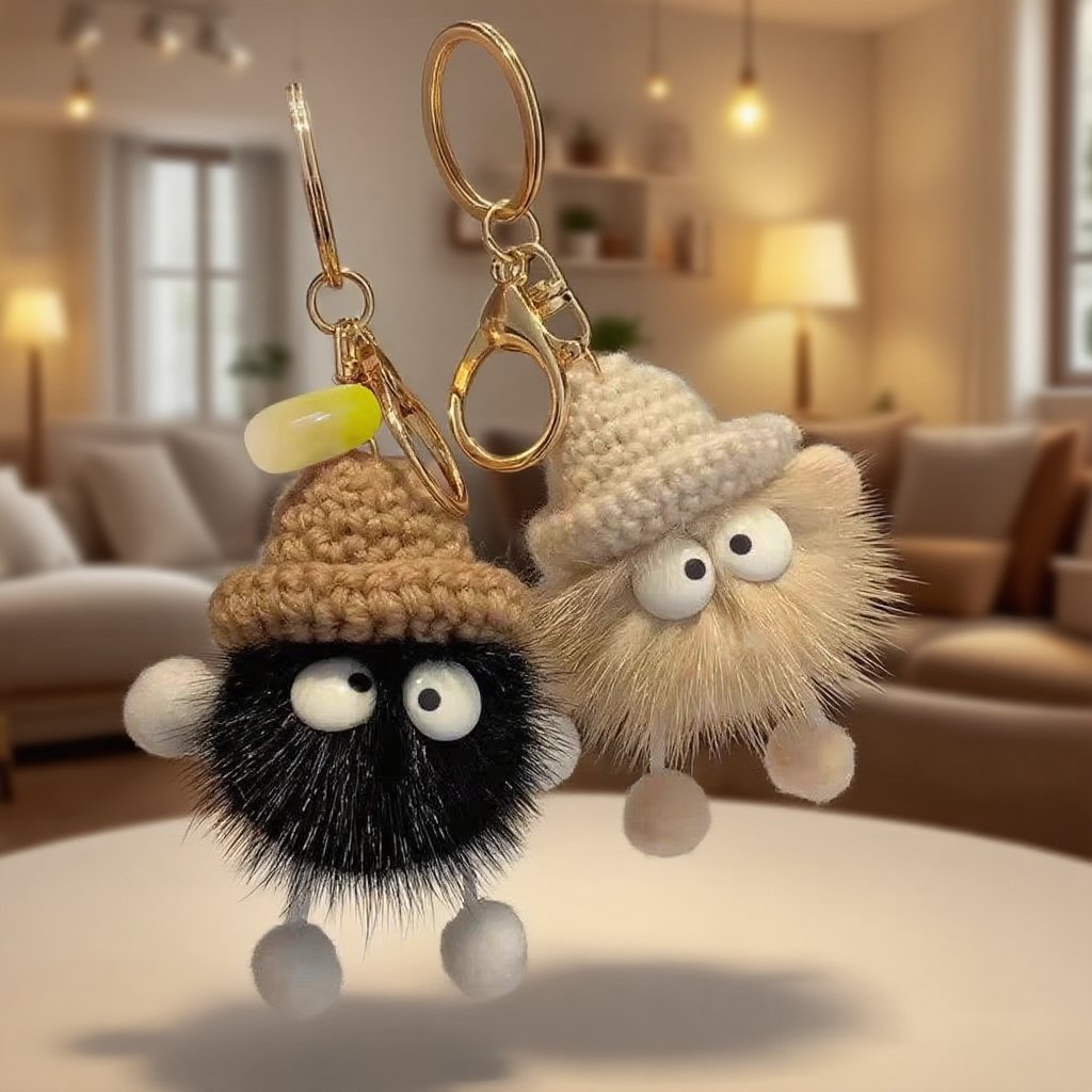 قلادة كرتونية بشكل قزم لطيف