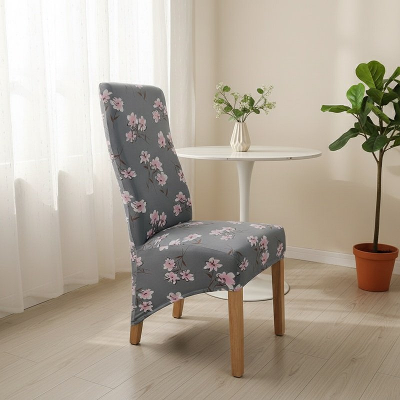 Slanting Chair Covers Chair Covers Various Patterns Office Stretch Printed