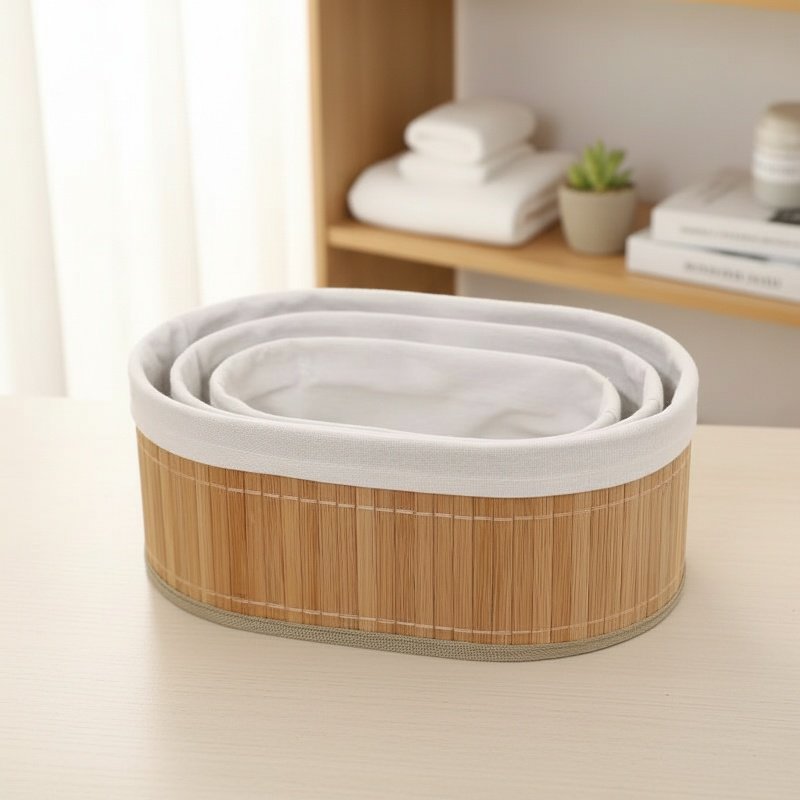 Dustproof laundry hamper with handles