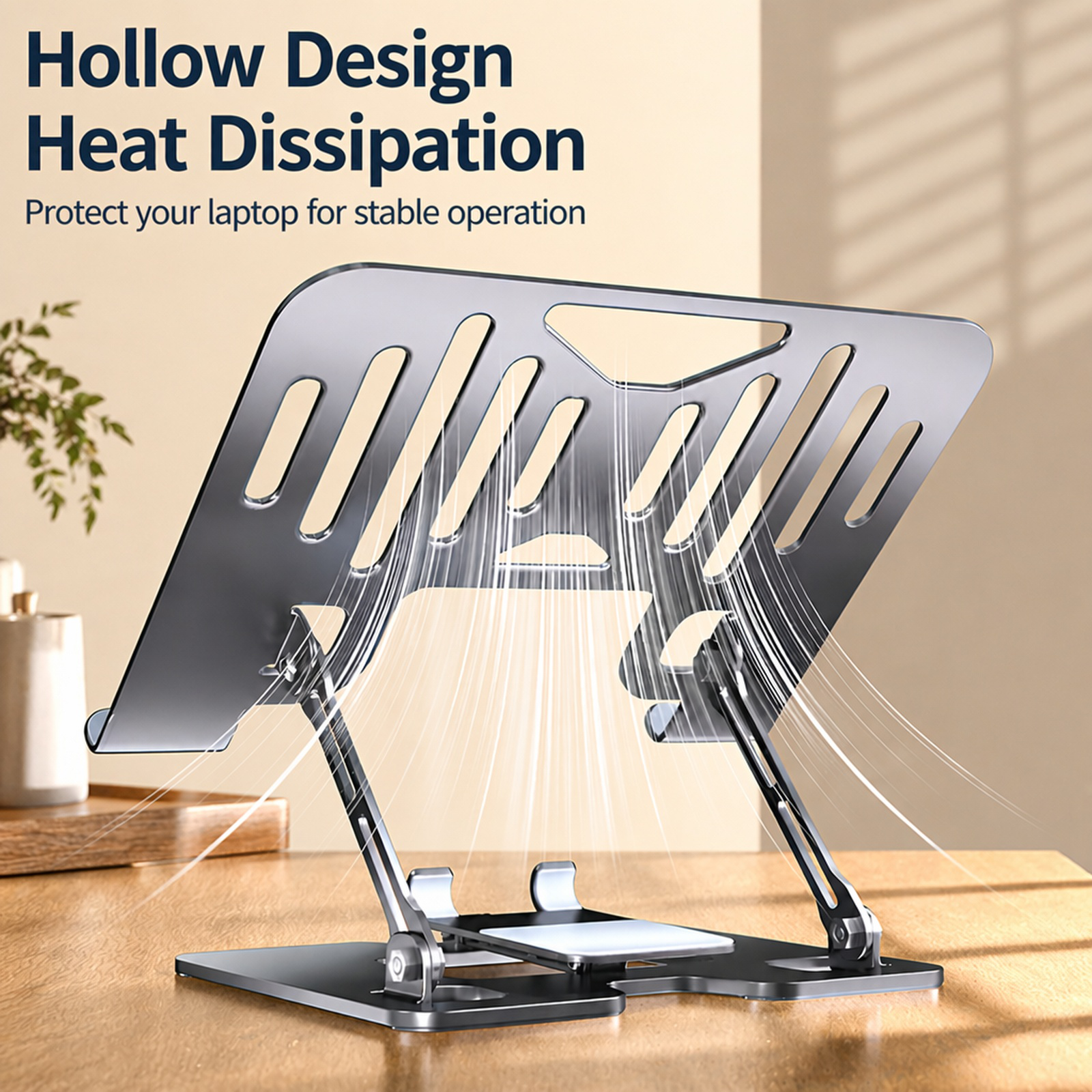 Laptop and Phone 2-in-1 Cooling Stand