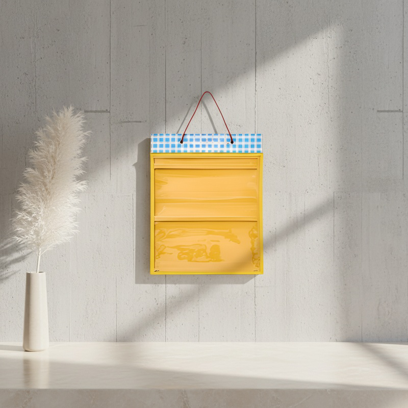 Transparent Hanging Storage Bag, Large Capacity Display Organizer
