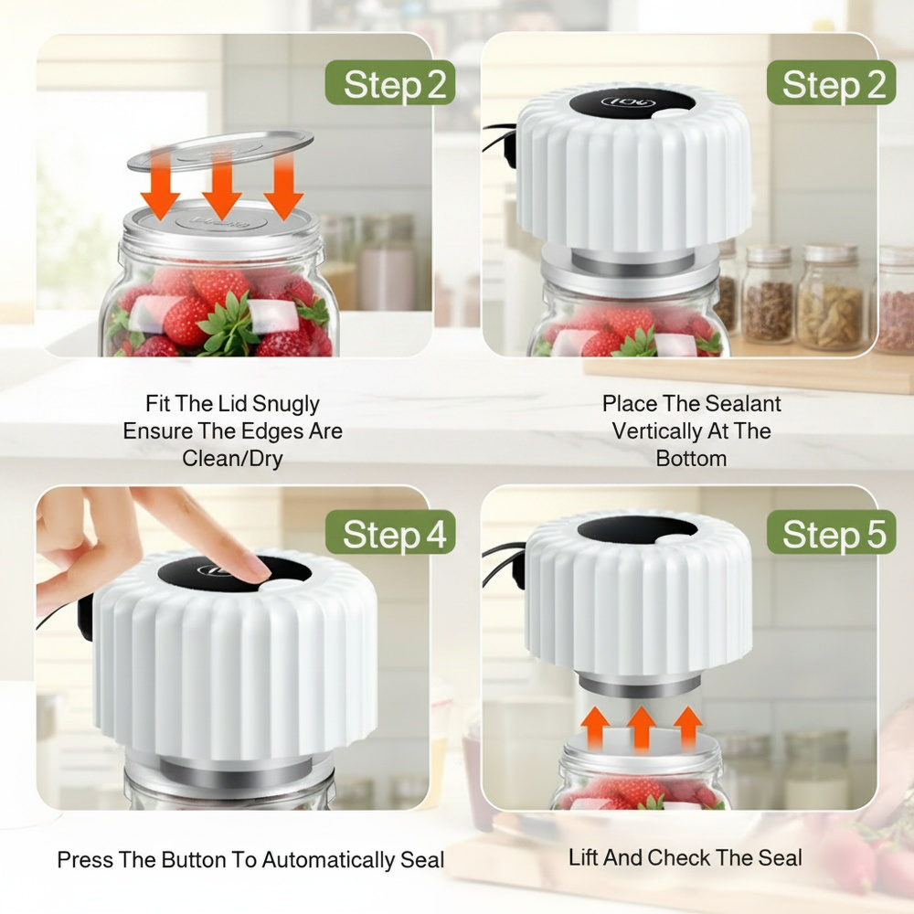 Electric Vacuum Food Sealer Machine