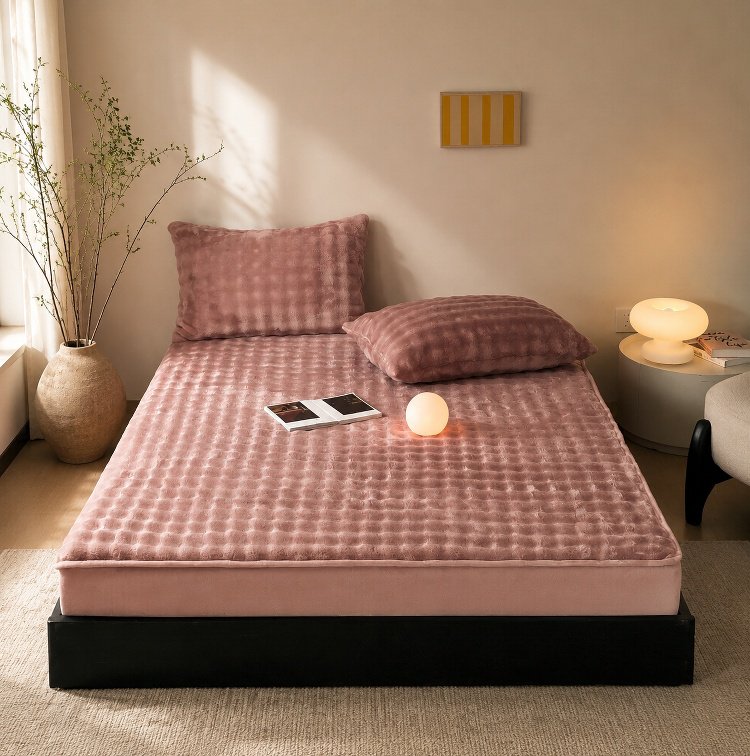 Komplettes Bettwäsche-Set mit Matratze
