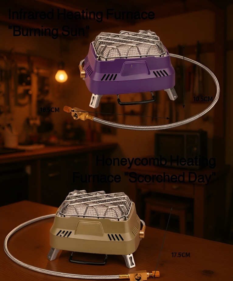 Sicherer Outdoor-Heizofen für Campingausflüge