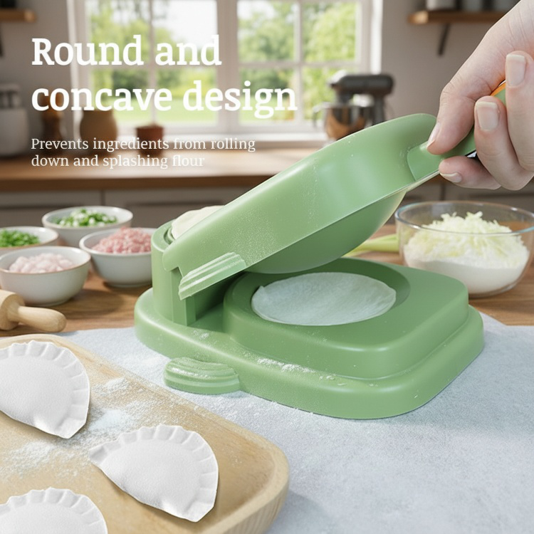 Dumpling Presser Rolling Molds Time Saving Quick Kitchen Easy Cleaning