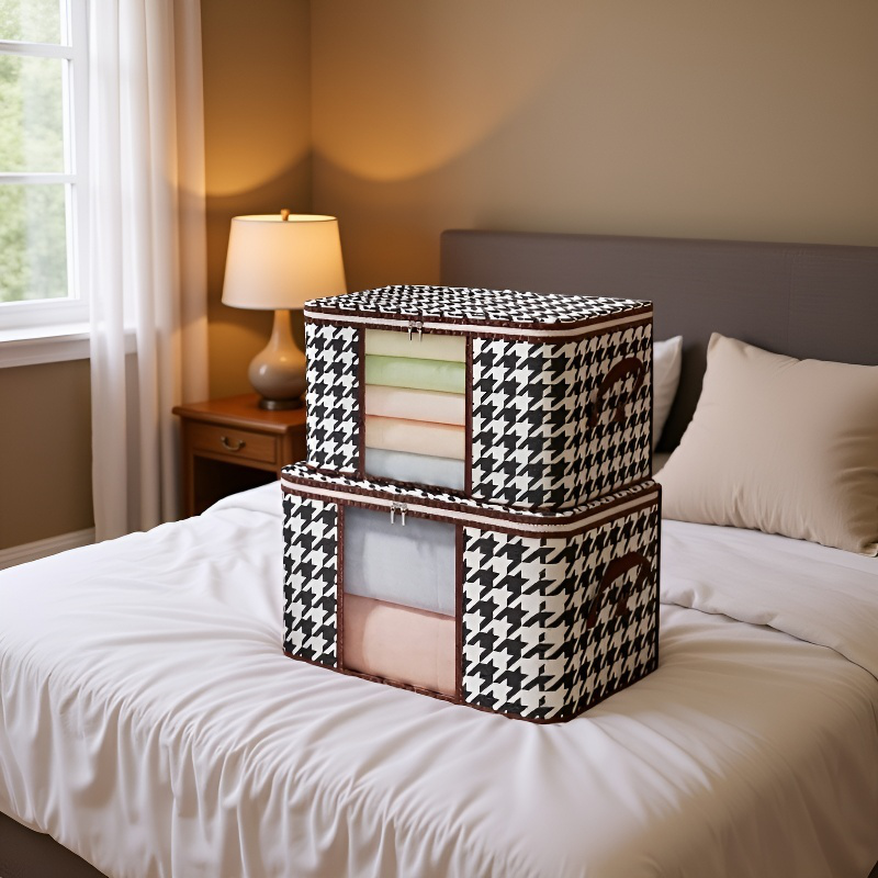 가정용 초대형 의류 정리 가방 면 이불 가방 수납함 방습 방진 수납 가방 전용 수납 이사 초대형 수납함