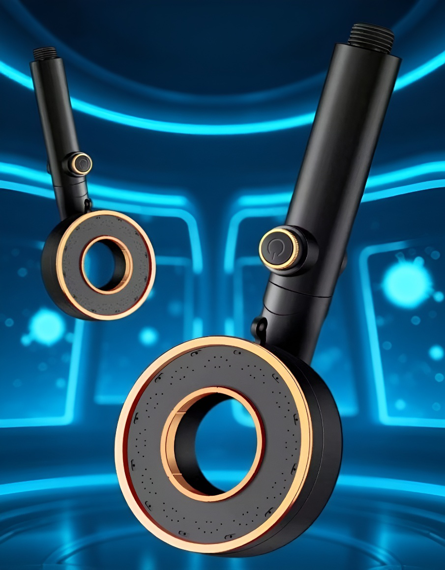 簡単取り付けができるシャワーヘッドの接続部分