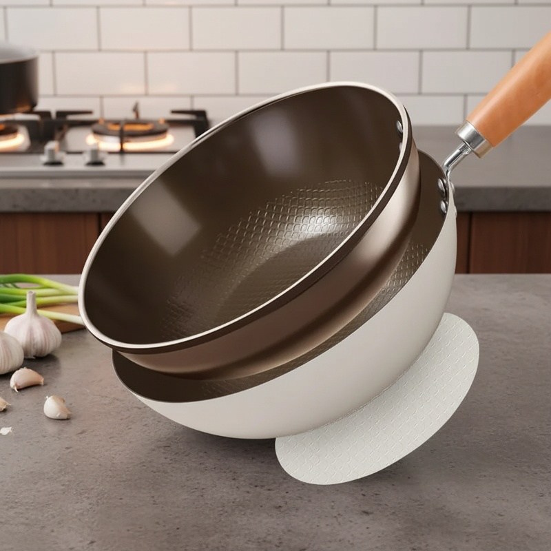 Ceramic NonStick Pan Mini Frying Pan NonStick Pan NonCoating WearResistant Durable Household