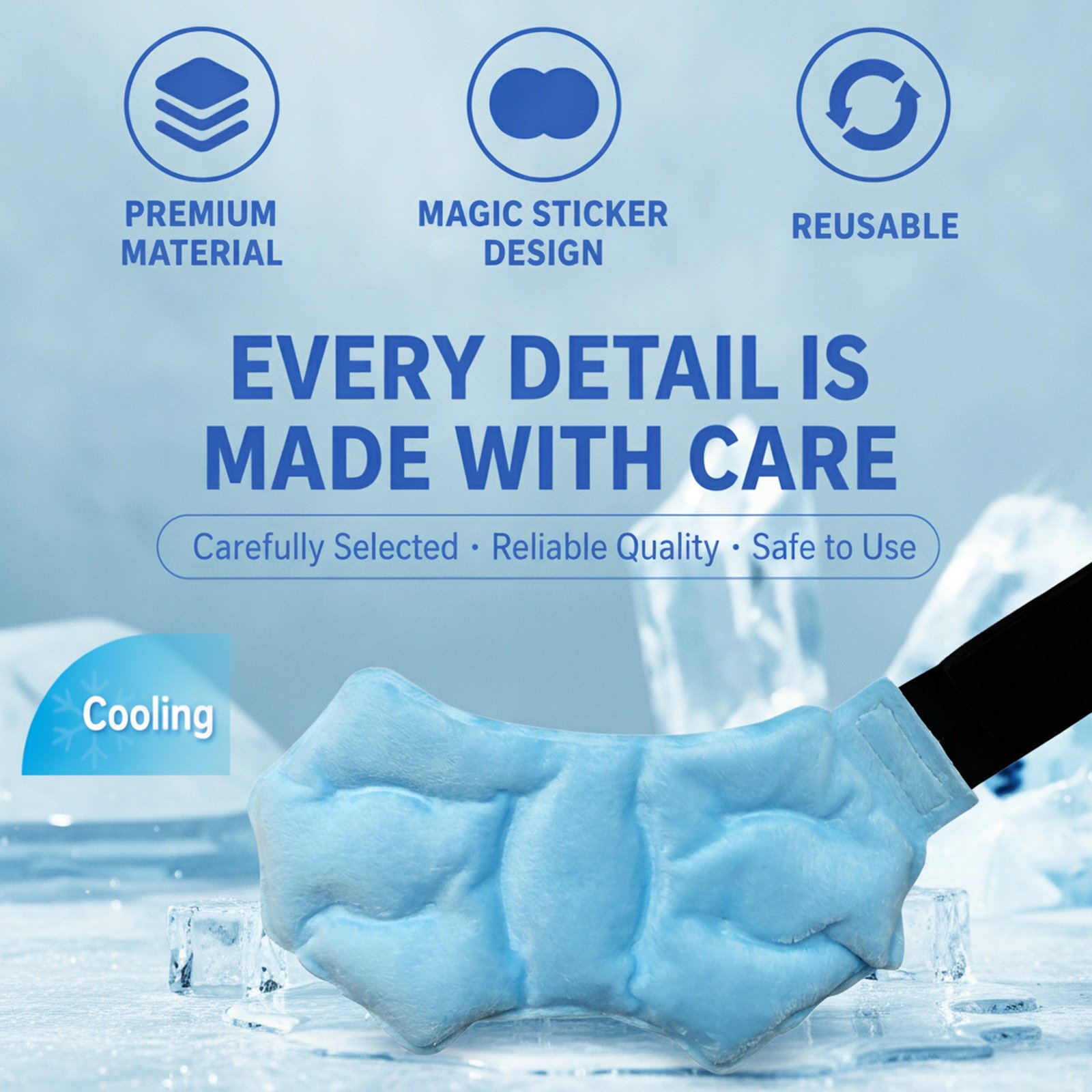 Hot-selling plush double-sided hot and cold compress foot protector/ice pack/protective gear for eve