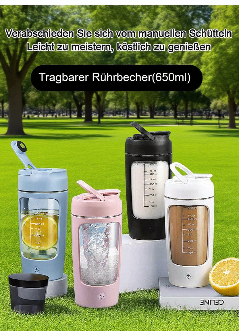 Vollautomatischer Shaker Becher aus Kunststoff