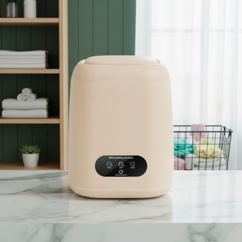 Small Household Washer Dryer Combo, Specially Designed for Underwear and Socks
