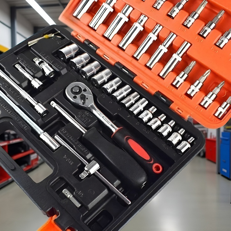 53-piece multi-functional repair tool set