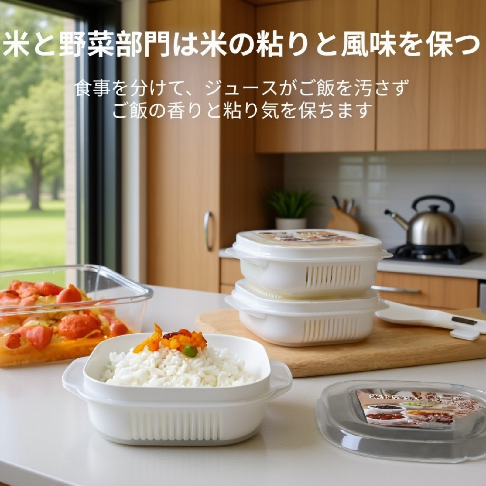 米饭用使い捨て弁当容器