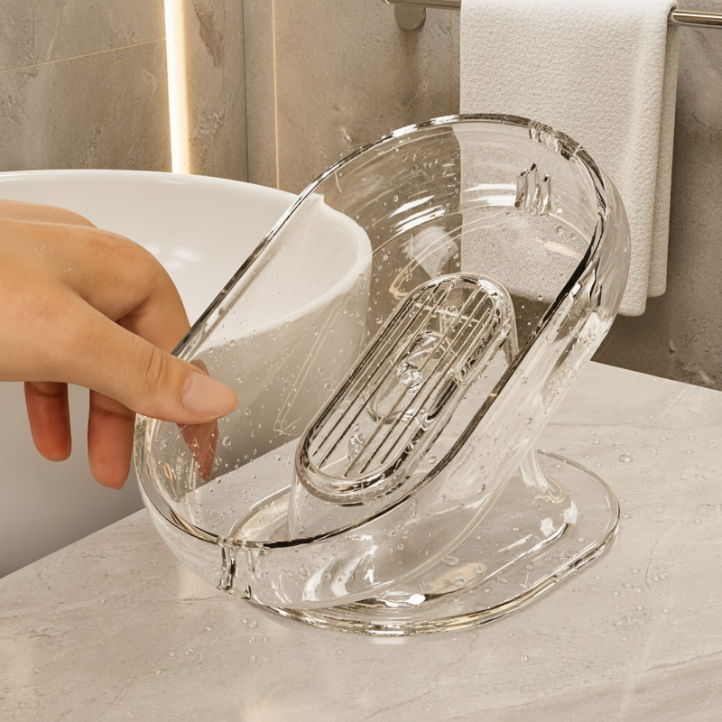 High-end Transparent Soap Case for Household
