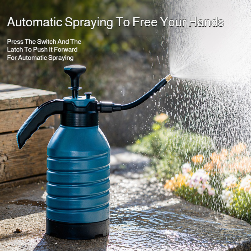 Spray bottle demonstrating even water mist