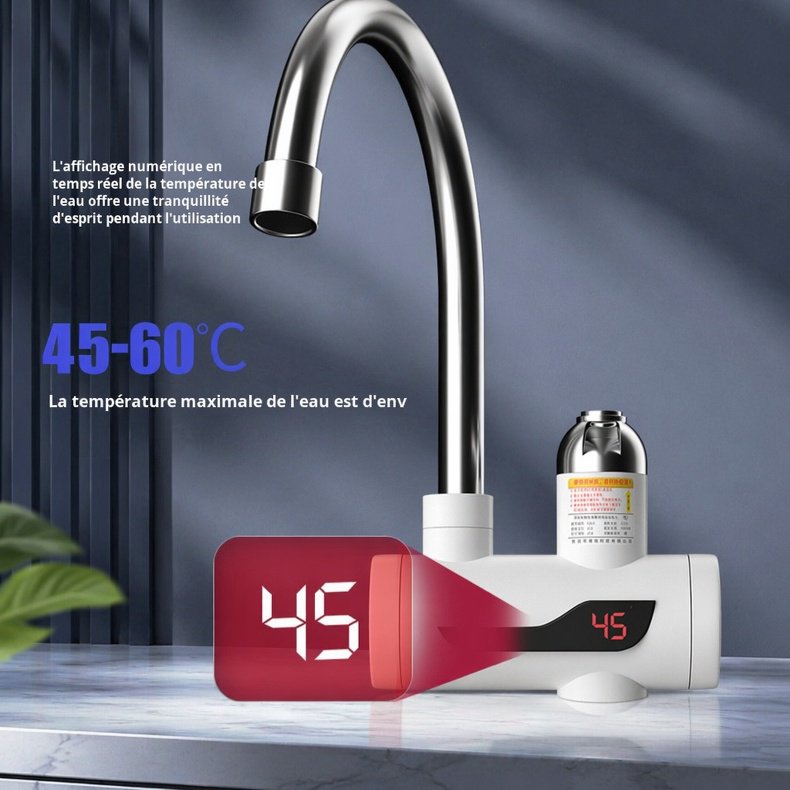 Robinet électrique instantané pour eau du robinet