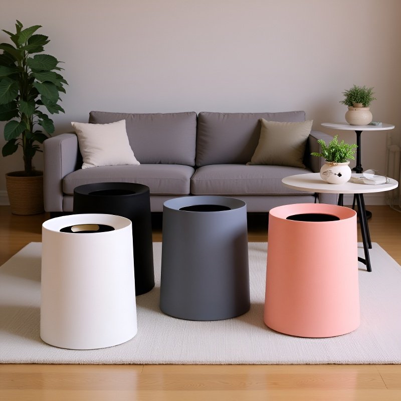 Papelera grande ideal para sala de estar