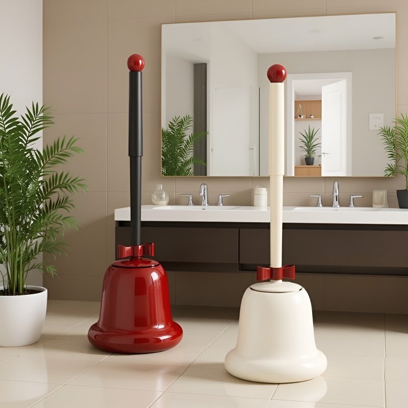  Dlouhá toaleta kartáč na čištění s rukojetí pro domácnost