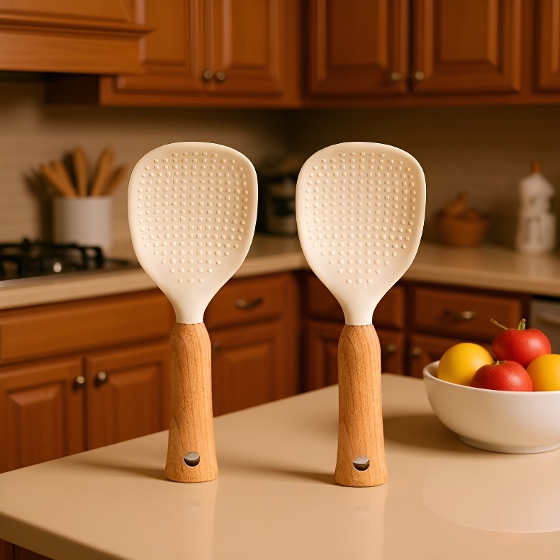 식품용 논스틱 실리콘 밥주걱 가정용주걱 밥솥 전용주걱