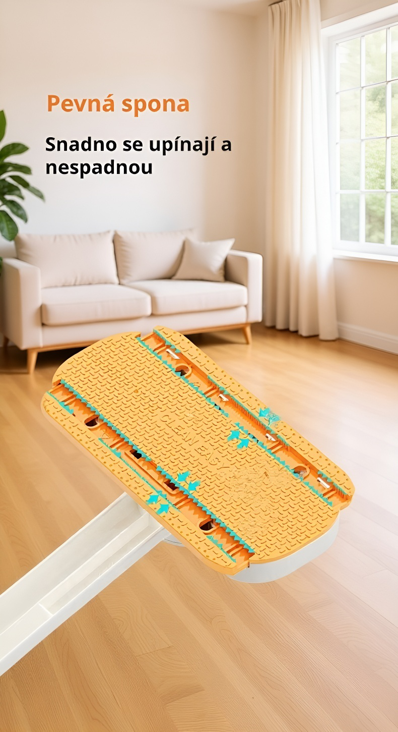 Moderní mop s automatickým čištěním