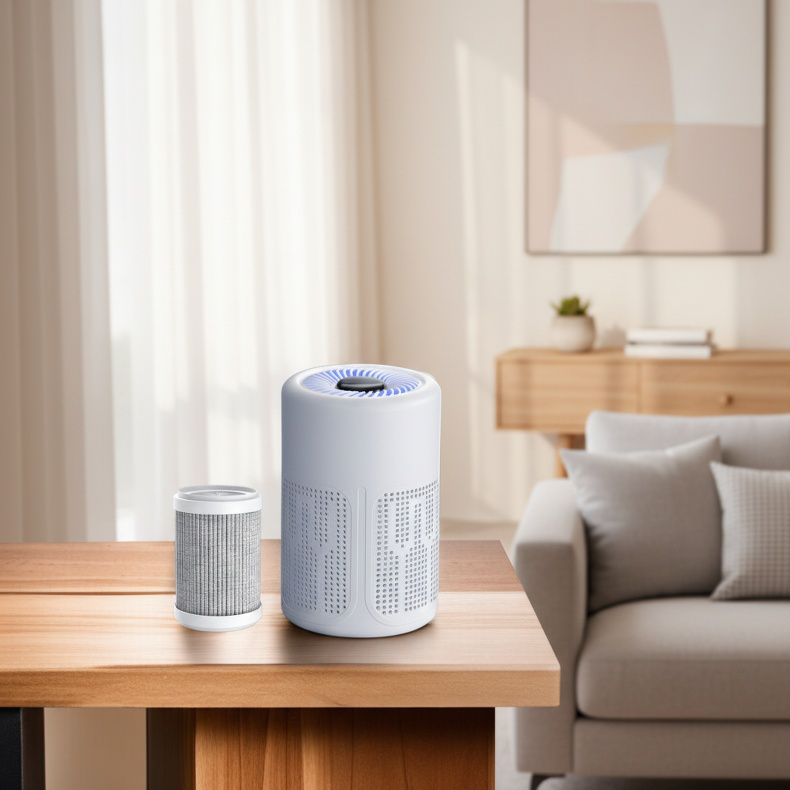 Purificateur d'air à ions négatifs haute efficacité, éliminateur de fumée et d'odeurs d'intérieur