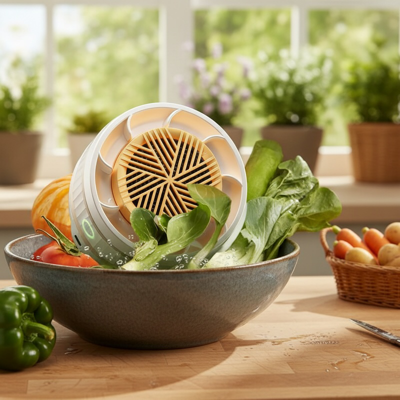 Machine de nettoyage multifonctionnelle sans fil pour fruits et légumes
