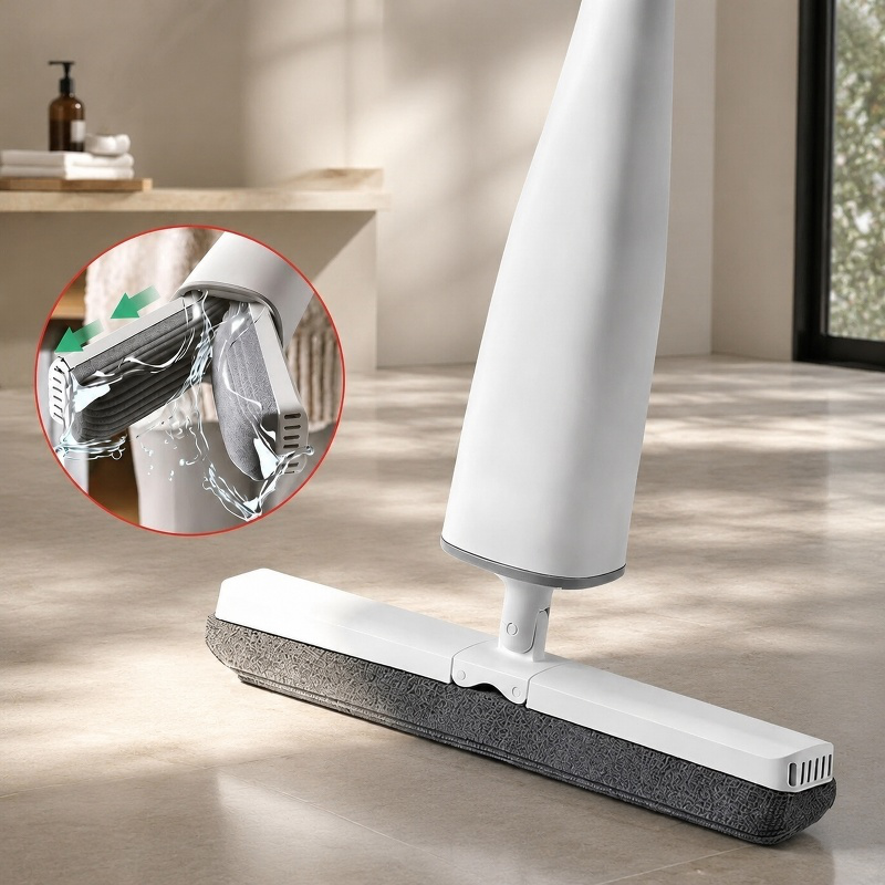 No-Wash Absorbent Cotton Mop for Household Use