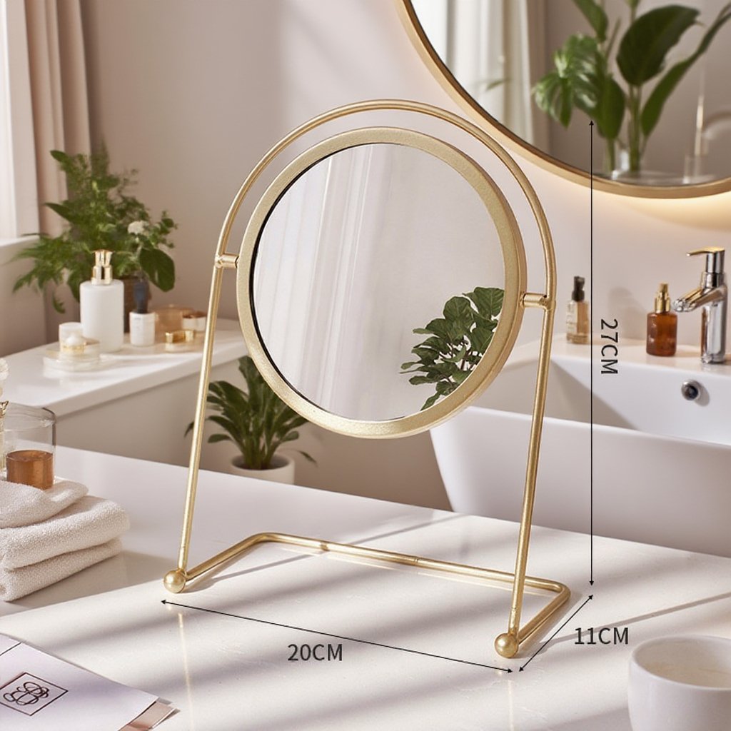 침실 탁상 철예 경사 고화질 화장경