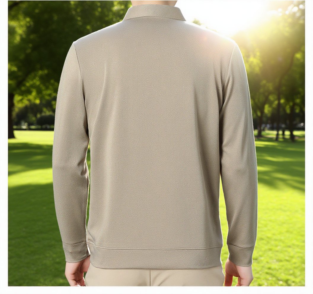 편안한 착용감의 중년 남성 셔츠