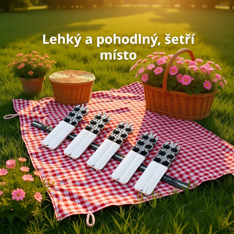 Skládací magický věšák na šaty pro venkovní použití