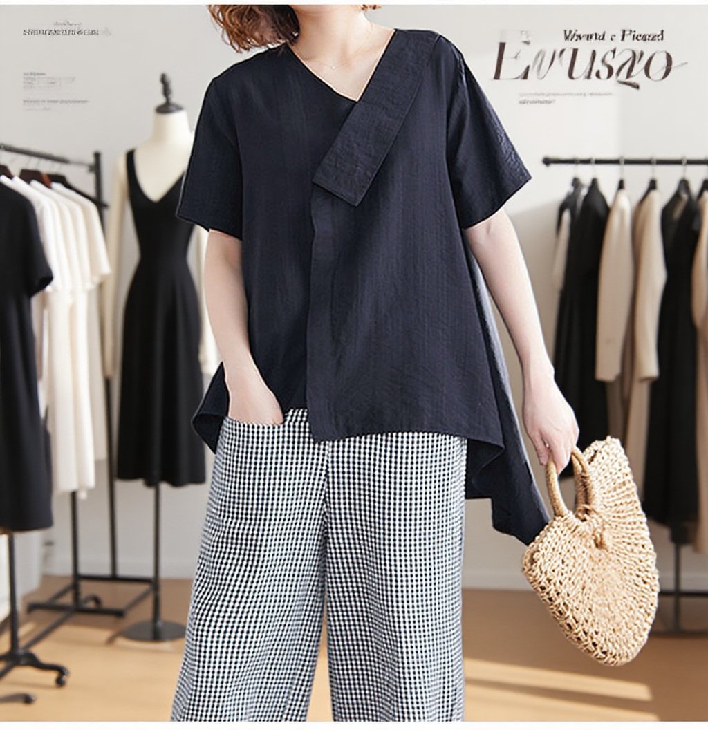 春夏にぴったりの通気性ヘムシャツ