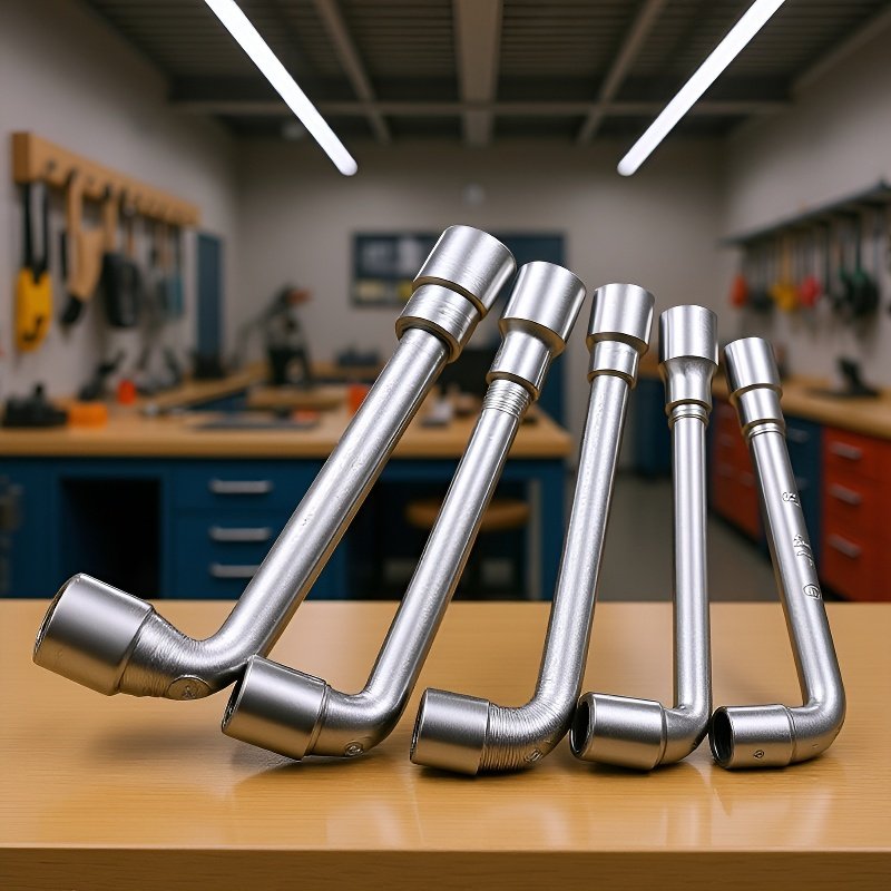 8-19mm L字型レンチ 工業用六角パイプレンチ 両頭機械修理工具 六角レンチ