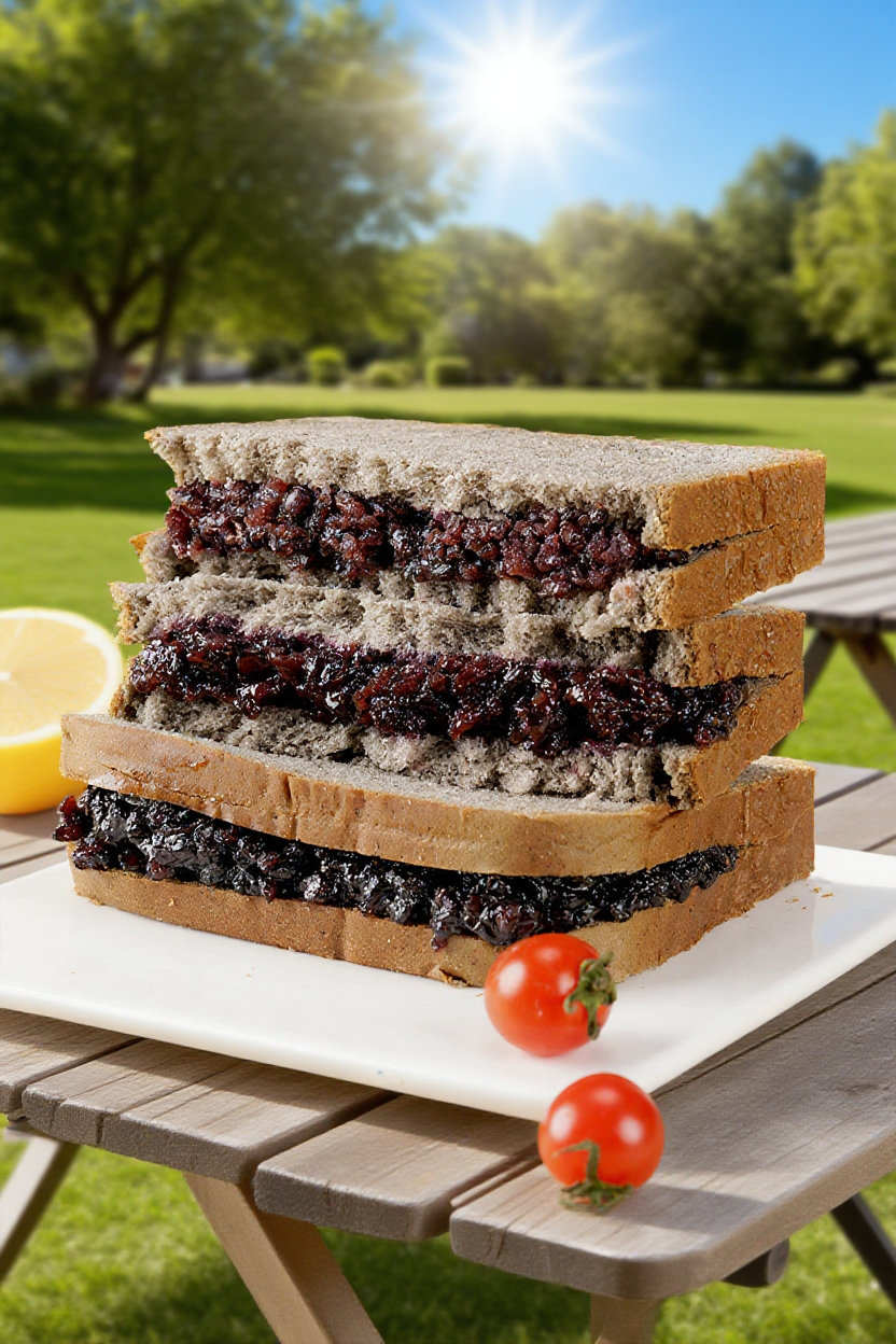 영양 가득한 쌀빵 아침식사