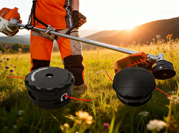 M10*1.25 Brush Cutter Head No-Disassembly Trimmer Line for Garden Tools