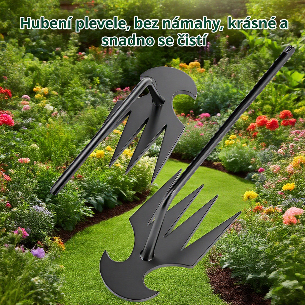 Sada ručních odstraňovačů plevele z nerezové oceli 