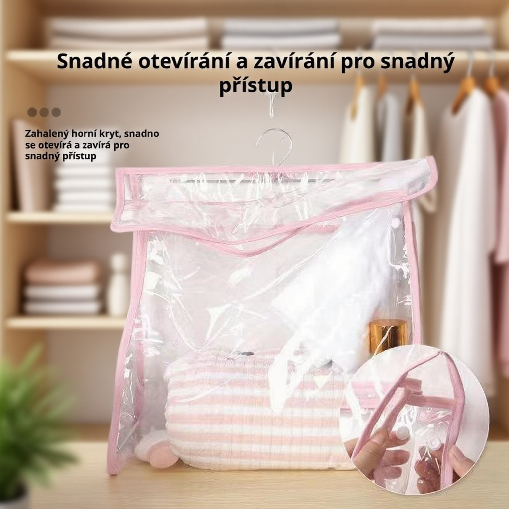  Průhledná voděodolná závěsná koupelnová taška na skladování pro studenty do kolejí