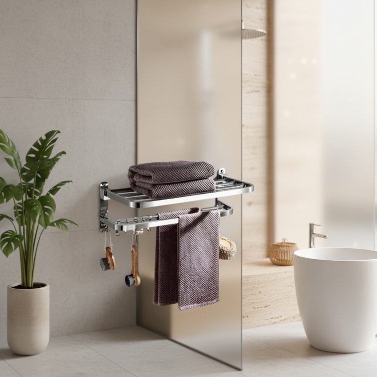 Wall-mounted Stainless Steel Towel Rack