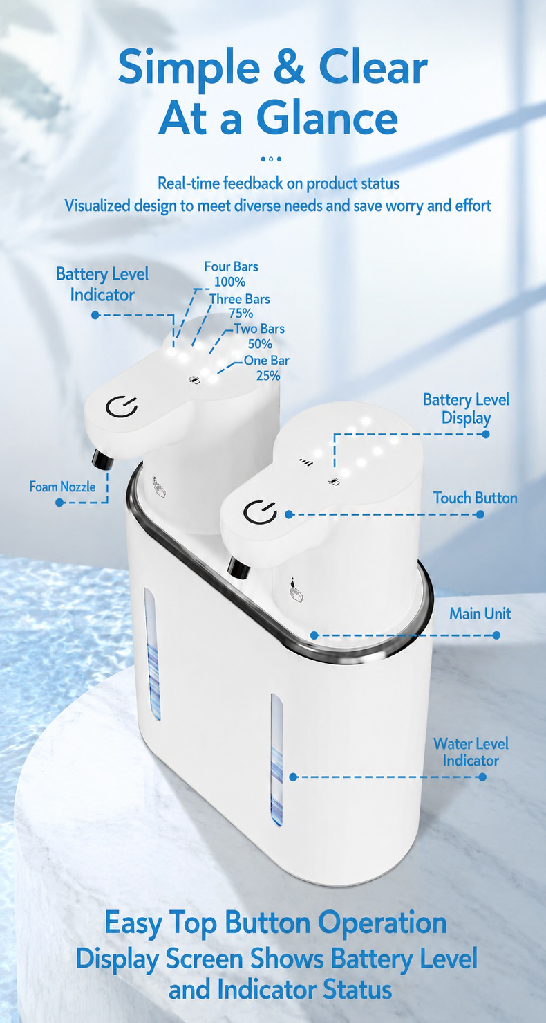 Easy installation hand sanitizer dispenser kit
