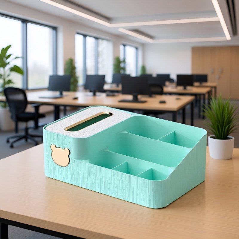 高級ティッシュボックスデスクトップ