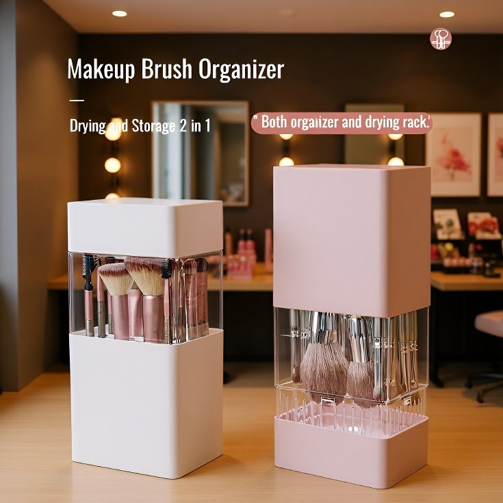 Multifunctional Makeup Brush Organizer