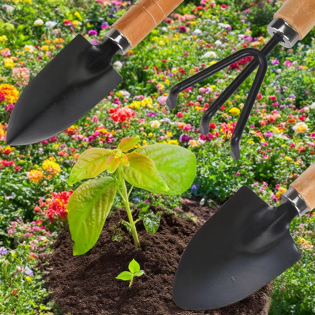 子供用ガーデニングツールキット 家庭用鉢植え花植物セット