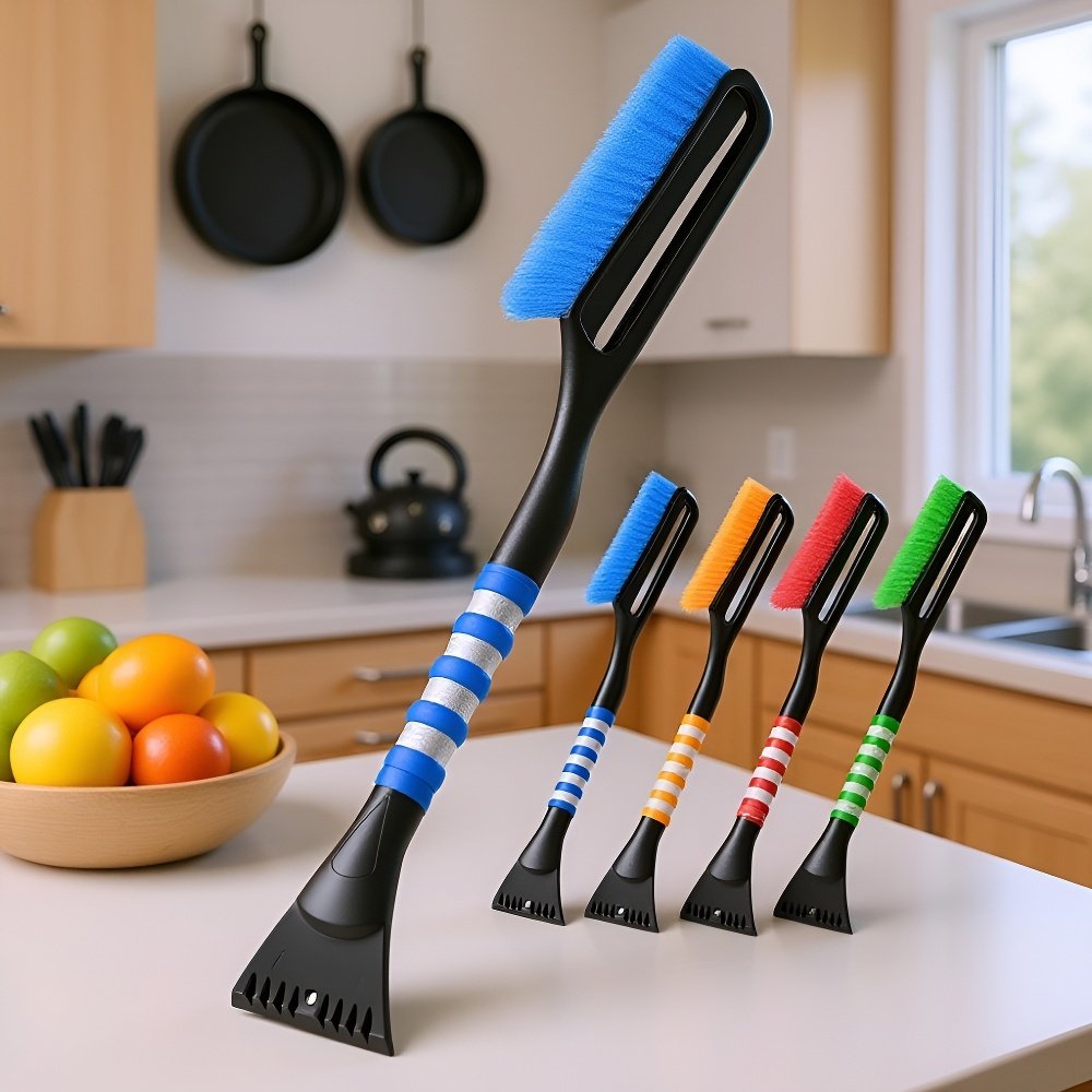 다기능 차량용 눈 제거 브러시/제설 브러시/확장식 스크레이퍼