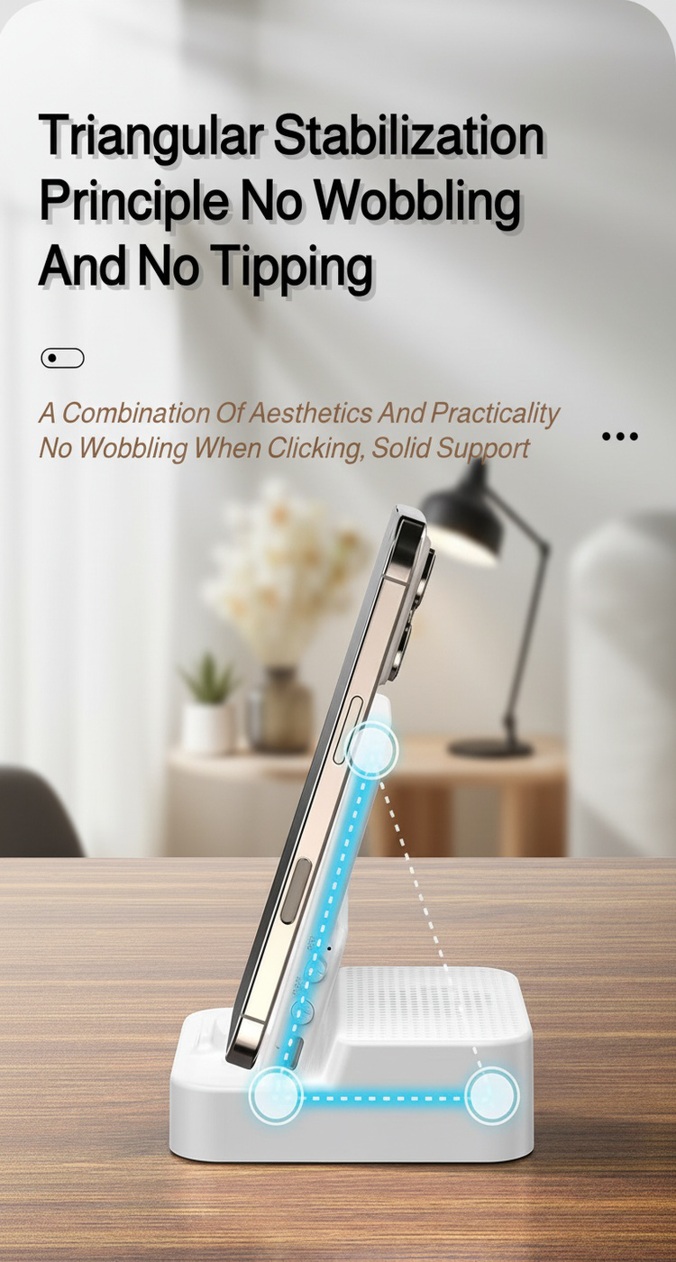 Wireless Sensor Bluetooth Speaker Phone Stand