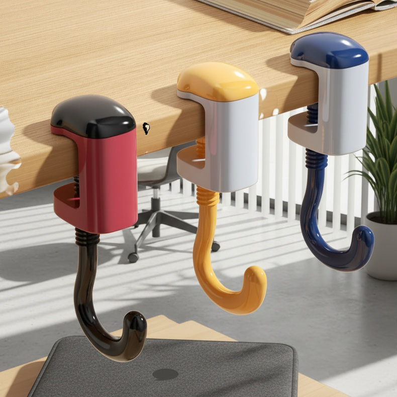 Accessoire de rangement pour bureau d'enfant, sans perçage
