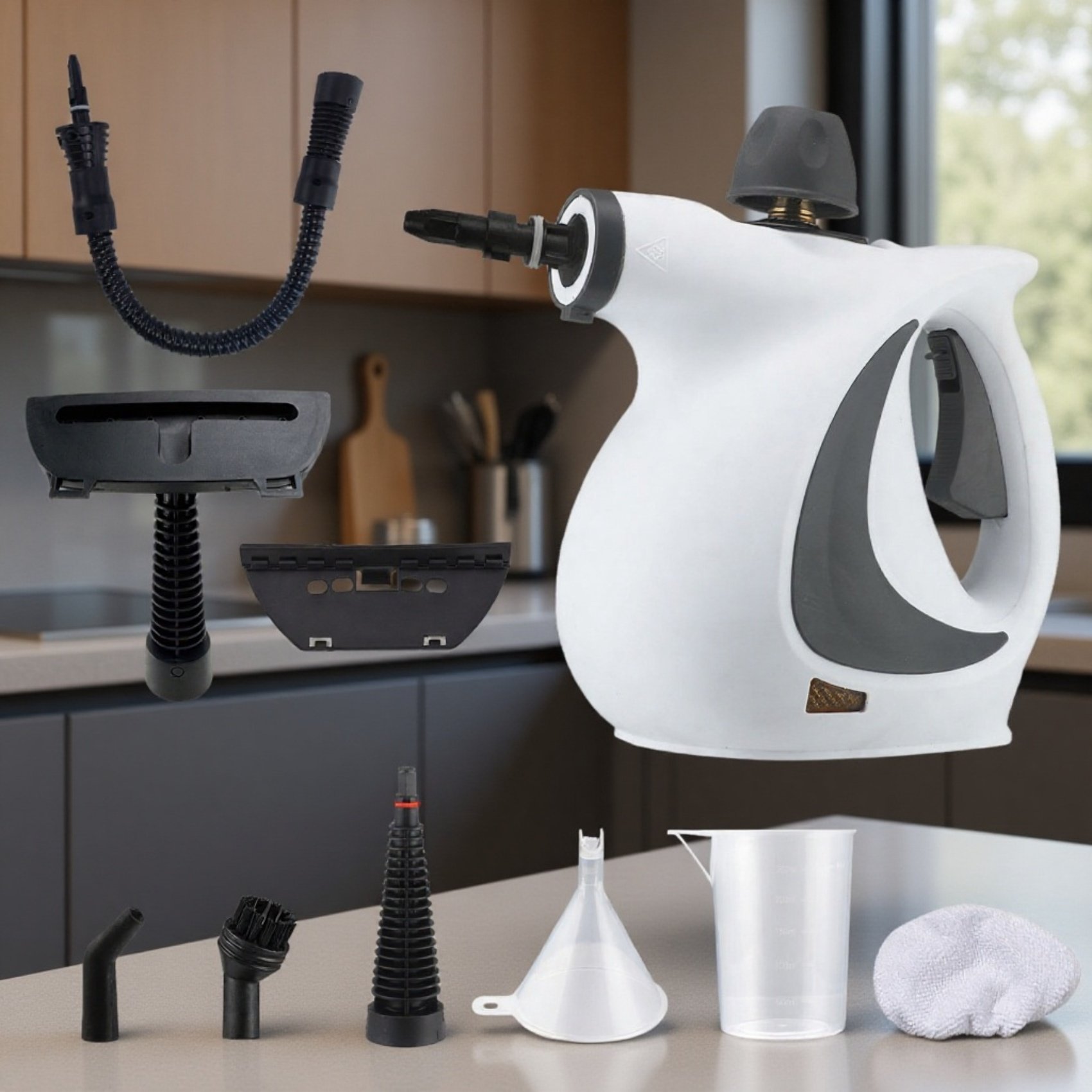 Hochdruck-Dampfreiniger für den Hausgebrauch, 1050W Desinfektions- und Reinigungsgerät