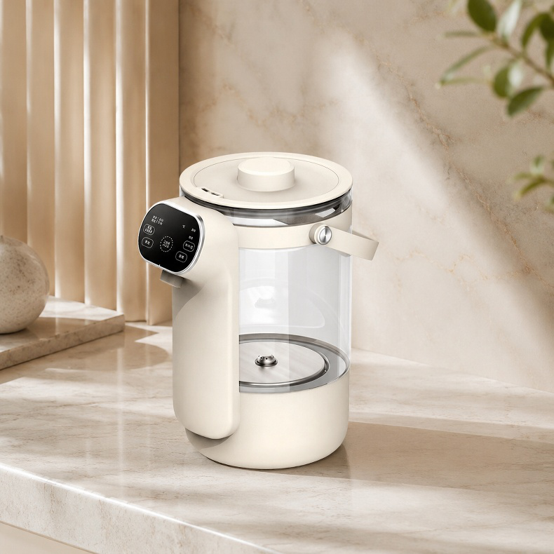 Intelligenter Haushalts-Wasserkocher mit Edelstahl-Innenwand, thermostatisch, für gesundes Trinken